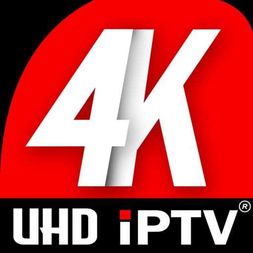 4K logo featuring a vibrant rainbow-colored arrow, symbolizing diversity and high-definition quality.