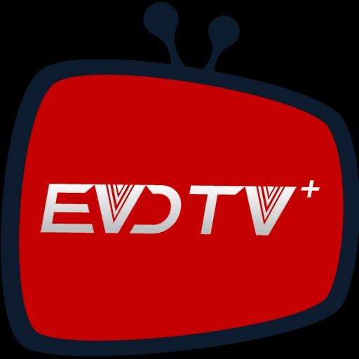 Logo of Evdtv Plus, your go-to IPTV service for 15,000+ live channels and VOD, featuring fast, buffer-free streaming.