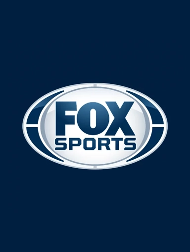 A logo of the FOX SPORTS sports team, featuring electric blue colors and bold graphics. The design includes stylized font and trademark elements.