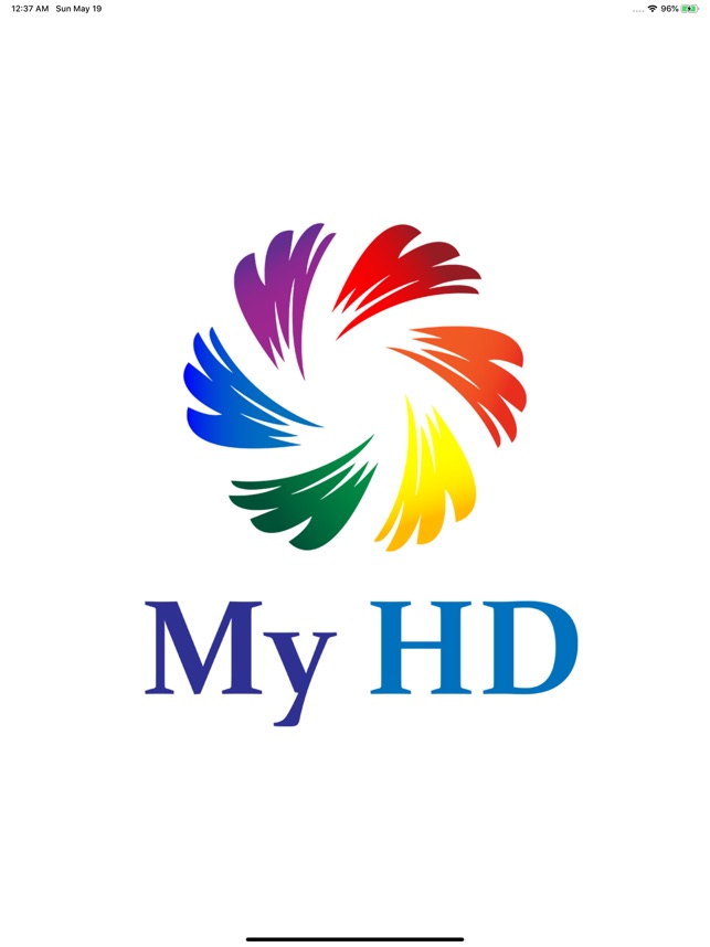 A colorful logo for a movie or series
