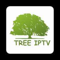 Logo of Tree IPTV showing a green tree silhouette with the text "TREE IPTV" below it on a white background.