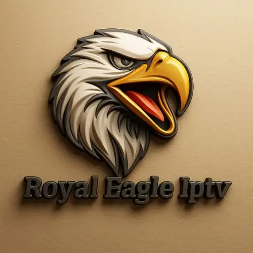 Royal Eagle IPTV logo – premium IPTV subscription for worldwide channels, sports, and movies in HD and 4K