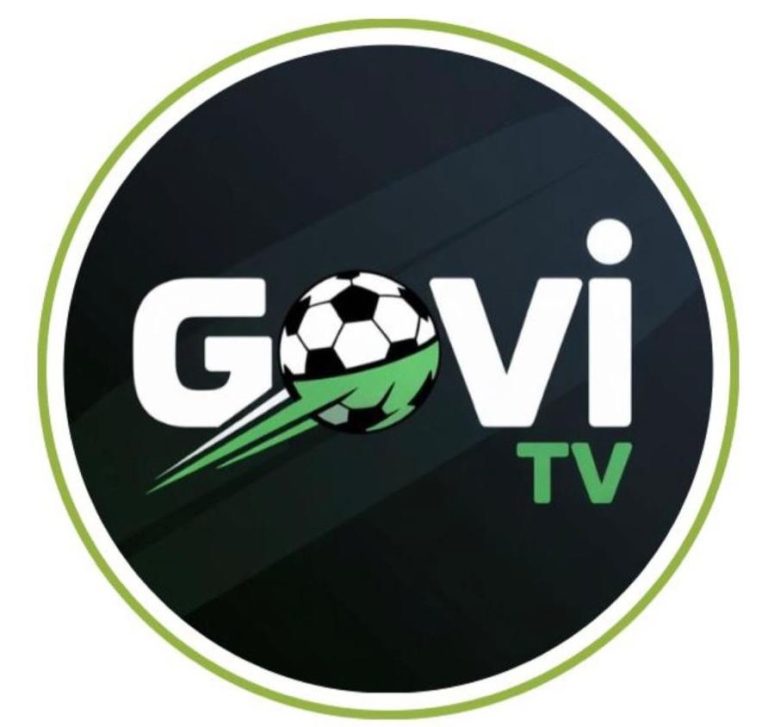 Govi Tv IPTV logo with IPTV Ashtirak branding premium IPTV streaming service. HD 4K channels
