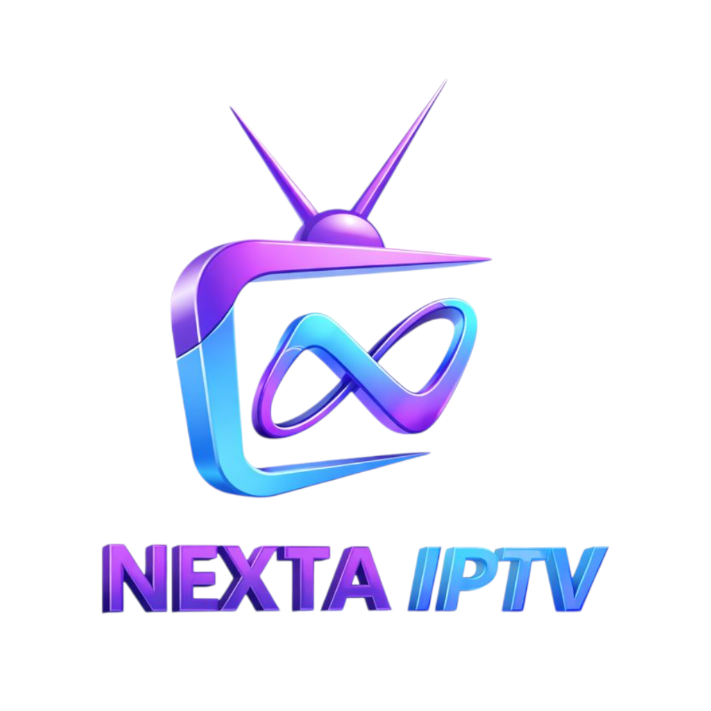 Nexta IPTV Purple and blue logo for Nexta IPTV