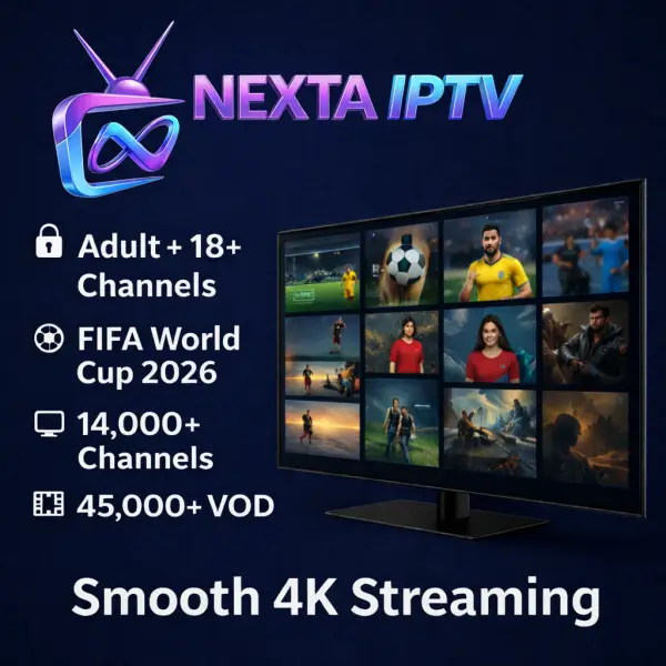 Nexta Iptv Banner For Website
