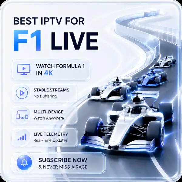 Best Iptv For F1 Live