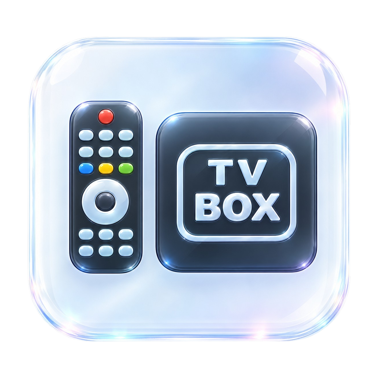Android TvBox Icon – Iptv Ashtirak offering IPTV subscription service With live TV channels and movies and series, And A
